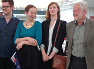 New Zealand China Friendship Society President David Bromwich Visits Kiwi Youth in Beijing