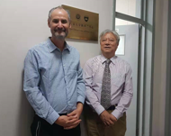 Massey University Professor Murray Potter Visits NZC